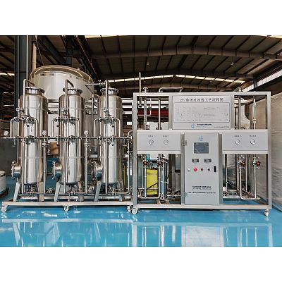 2噸/小時純凈水反滲透設備